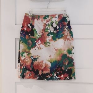 🌞3/$60 Worthington Floral Skirt
